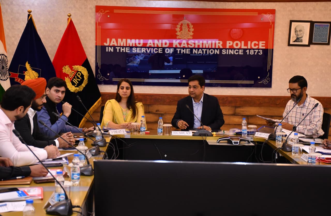 'J&K, Ladakh Enforcement Authorities Review Coordinated Measures Against Drug Trafficking'